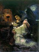 Konstantin Makovsky Tamara and Demon France oil painting artist